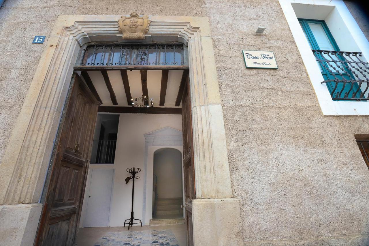Casa Font Casa de hóspedes Benissanet Exterior foto